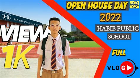 Habib Public School L Open Day 2022 Full Vlog Mha Records Youtube