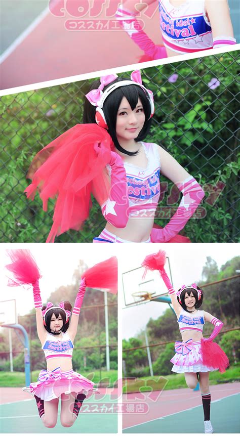 love live school idol project nico niko yazawa cosplay costume cheerleader dress