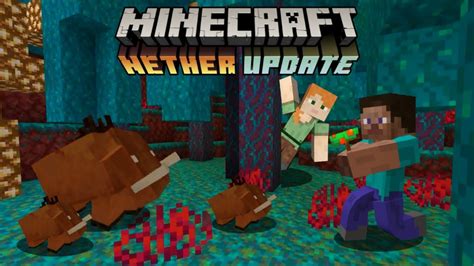 Minecraft Pe 1160 Trailer Oficial Nether Update Youtube
