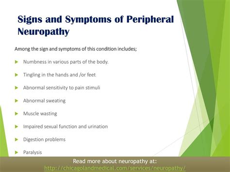 Ppt Peripheral Neuropathy Symptoms Causes And Treatment Powerpoint
