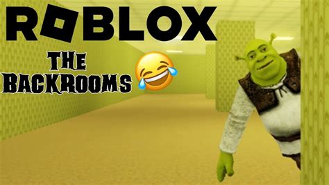 Exploring The Shrek Backrooms In Roblox Youtube