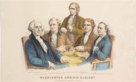 How George Washington Designed The Cabinet As The Most Important