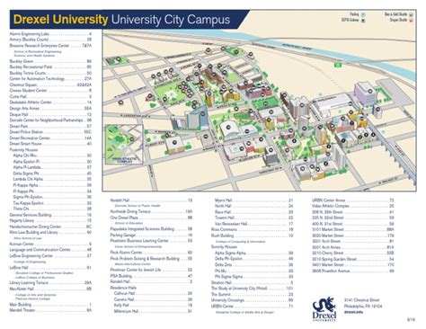 Drexel University Map Uc Pdf Fraternities University Organizations