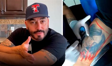 Lupillo Rivera Se Tatúa Sobre El Rostro De Belinda “lo Hago Por