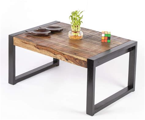 Ikiriya 100 Solid Sheesham Wood Coffee Table Center Table Natural