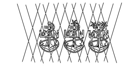 Navy Chief Anchors Svg Dxf Ai File Etsy