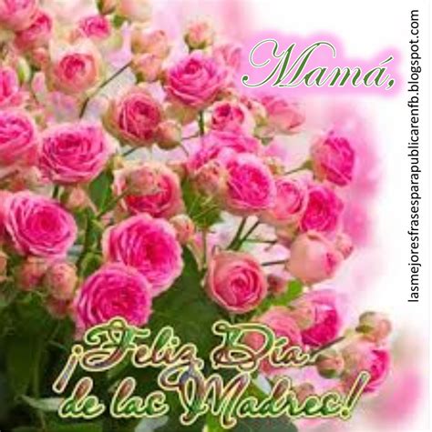 Las Mejores Frases Para Publicar En Fb Frases De Feliz Día De La Madre Mamá Feliz Día De Las