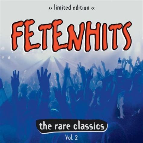 Fetenhits The Rare Classics Vol 2 Hitparade Ch