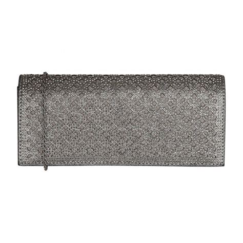 Buy The Pewter Lotus Tadine Clutch Bag Online