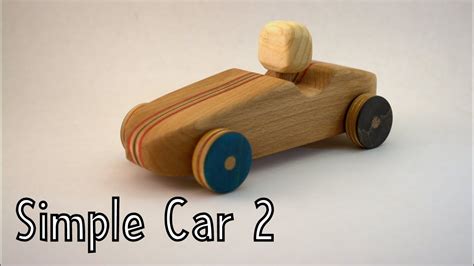 How To Make A Simple Wooden Car 2 Toys For Charity Youtube
