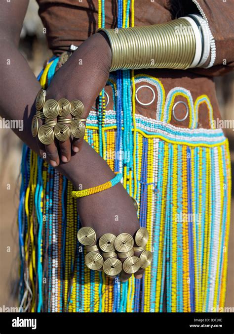 Tanzania Northern Tanzania Balangida Lelu The Finery Of A Datoga Woman The Traditional