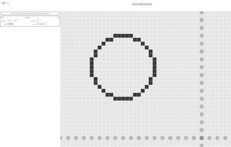 Pixel art is just another art medium, like guache, oil painting, pencil, sculpture or its close cousin mosaic. Minecraft Stuff: How to Draw a Circle in a Square World ...