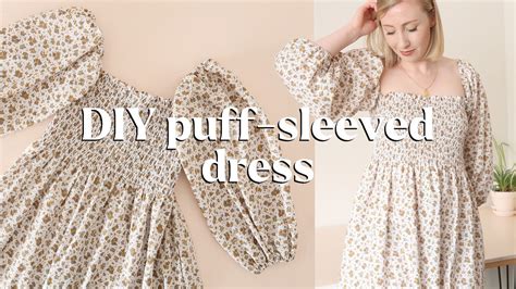 Diy Puff Sleeve Dress Ad — Rosery Apparel Diy Puff Sleeves Dress Patterns Diy Easy Diy Clothes