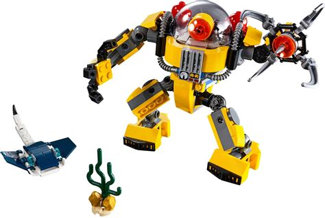 Decool 3139 Creator Three In One Underwater Robot Underwater Robot