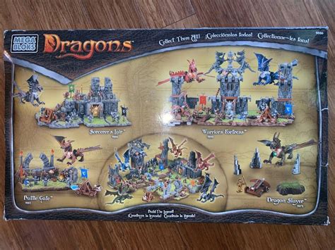 Mega Blocks Dragons Toy Set Sorcerer S Lair Pcs New In