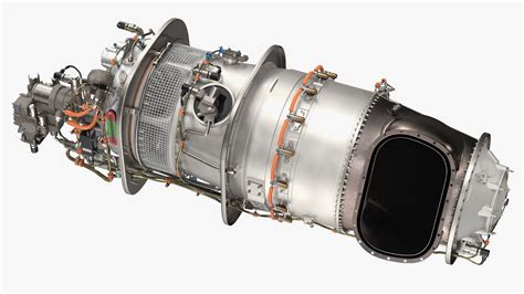 D Pratt Whitney Pt C Turboshaft Turbosquid