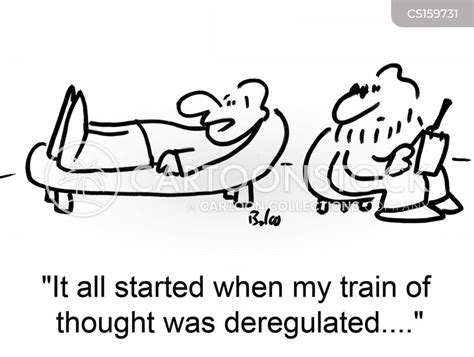 Train Of Thought Cartoons And Comics Funny Pictures From Cartoonstock