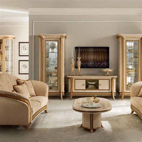 European Living Room Impero Luxury Furniture And Lighting Living
