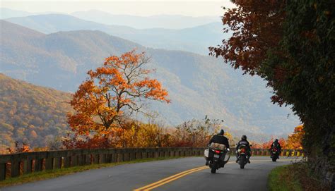 Scenic Fall Routes On A Motorcycle In Asheville