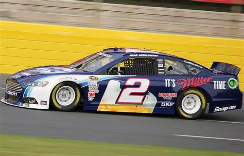 Photos Brad Keselowskis 2013 Miller Lite Ford Fusion Paint Scheme