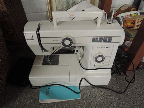 A Vintage Janome Sewing Machine Model No 105106