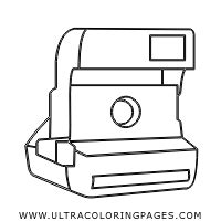 2015 polaroid camera coloring coloring pages. Camera Coloring Page - Ultra Coloring Pages