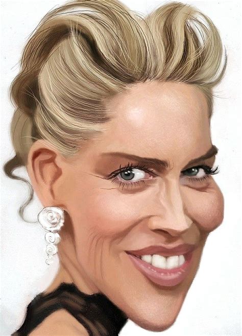 Funny Caricatures Celebrity Caricatures Celebrity Drawings Blonde