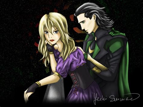 Sigyn And Loki By Yuki Sumire On Deviantart