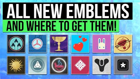 Destiny 2 All Emblems And How To Get Them Activity Rewards Exclusive Emblems Challenges