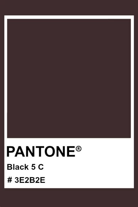 Pantone Black 5c Color Wyvr Robtowner