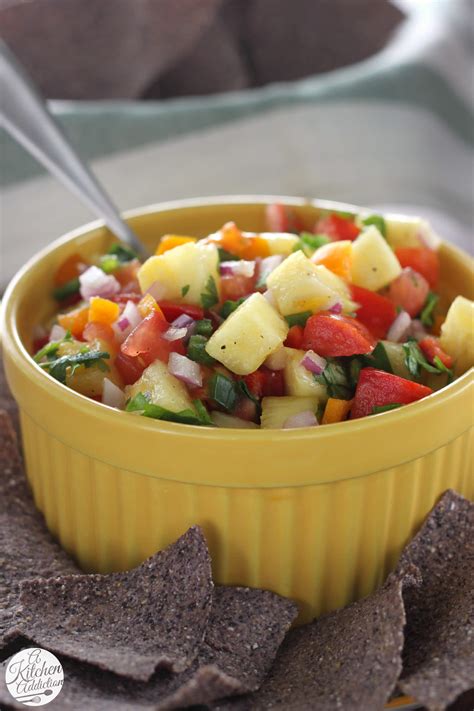 We did not find results for: Fresh Pineapple Salsa - A Kitchen Addiction
