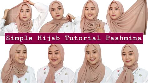 Tutorial Hijab Pashmina Simple Untuk Remaja Wajah Bulat Newstempo