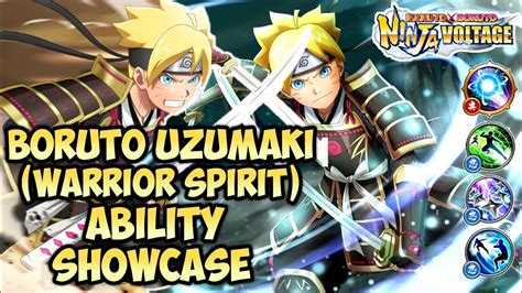 Boruto Uzumaki Warrior Spirit Ability Showcase Naruto X Boruto