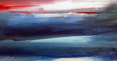 Blue And Red Abstract Painting · Free Stock Photo