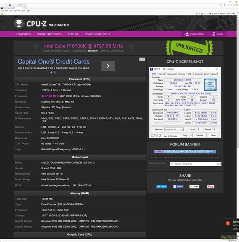 Msi Z170a Gaming Pro Carbon Motherboard Review Page 9 Of 9 Modders Inc