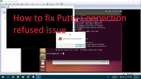 Posted november 20, 2017 5.6k views. How to fix Putty Connection refused issue - YouTube