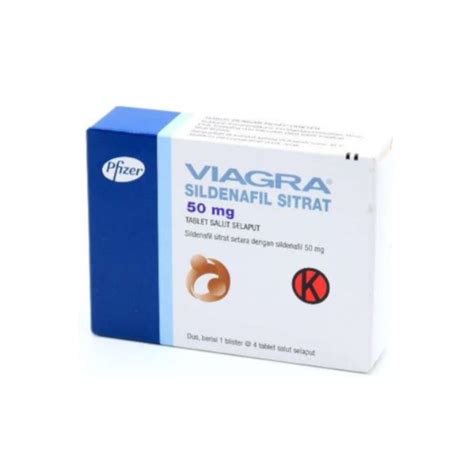 Viagra 50 Mg 1 Tablet Kegunaan Efek Samping Dosis Dan Aturan Pakai