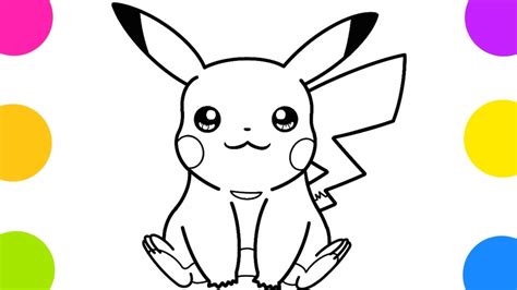 Como Desenhar O Pikachu Fácil Passo A Passo Youtube