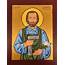 Saint Joseph Hand Painted Icon Print  Etsy