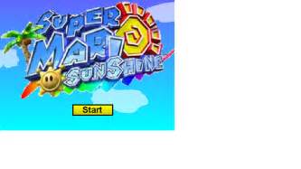 First Screenshot Released Super Mario Sunshine