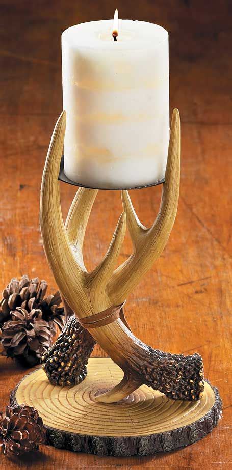 Deer Antler Candle Holder Antlers Decor Antler Candle Antler Candle