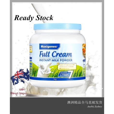 Ready Stock Australia Import Maxigenes Full Cream Instant Milk Powder