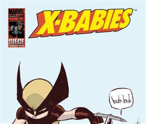 X Babies 2009 3 Comic Issues Marvel