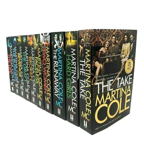 Martina Cole 10 Books Collection Set Pack The Take Hard Girls The Ru