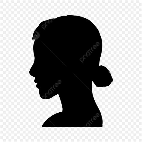 Woman Face Profile Silhouette Png Free Woman Face Profile Silhouette
