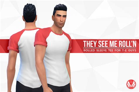They See Me Rolln Tees Sims 4 Mods Sims 4 Male Clothes Sims