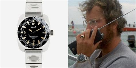 Alsta Brings Back Legendary Dive Watch Richard Dreyfuss Wore In Jaws Maxim