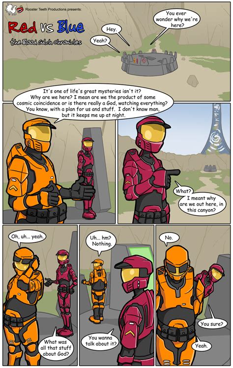 Comic Pages On Redvsblue Anonymous Deviantart