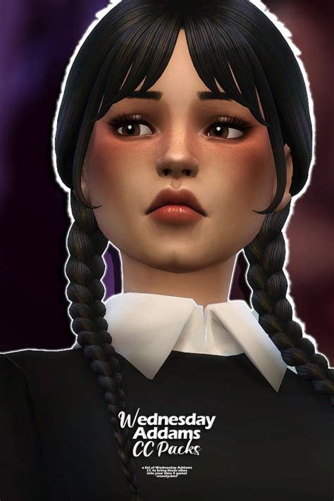 Wednesday Addams Cc We Could Dig Up For The Sims 4 In 2022 Sims 4