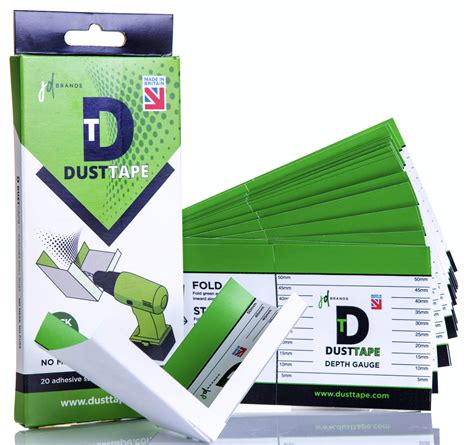 Buy JD Brands – Dust Tape – Drill Dust Collector (pack of 20
